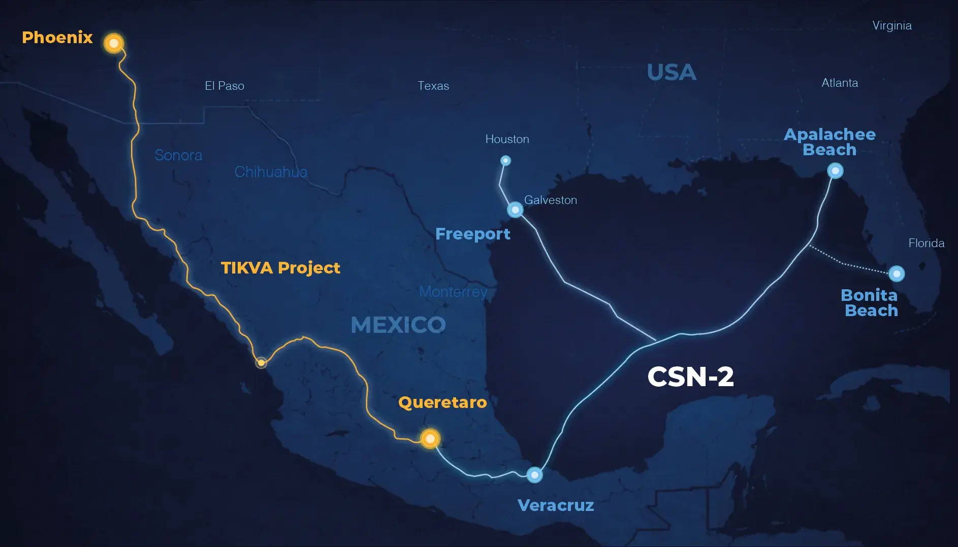 fibra óptica subamarina mapa